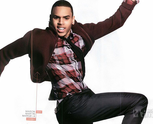 Chris Brown xếp thứ 8
